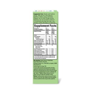 Hyland's Naturals Kids Organic All-in-One Nighttime Cough Syrup, Grape