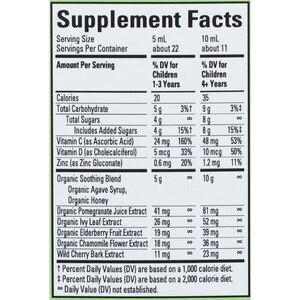 Hyland's Naturals Kids Organic All-in-One Nighttime Cough Syrup, Grape