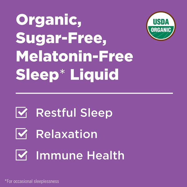 Hyland's Kids Organic Sleep, Calm + Immunity Melatonin Free Liquid, 4 OZ