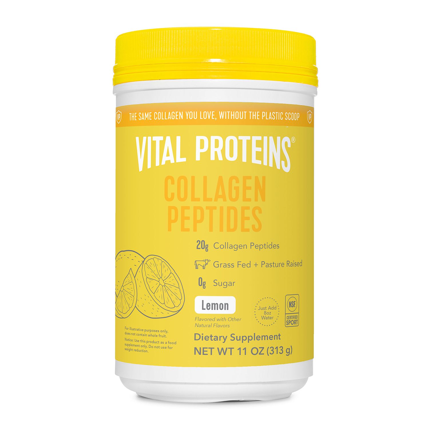 VITAL PROTEINS COLLAGEN PEPTIDES LEMON POWDER