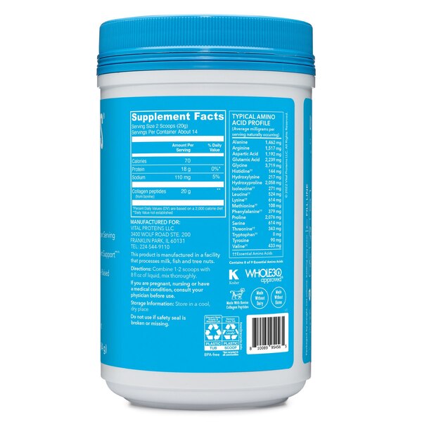 Vital Proteins Collagen Peptides Unflavored -10 OZ
