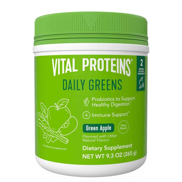 VITAL PROTEINS VITAL GREENS GREEN APPLE POWDER
