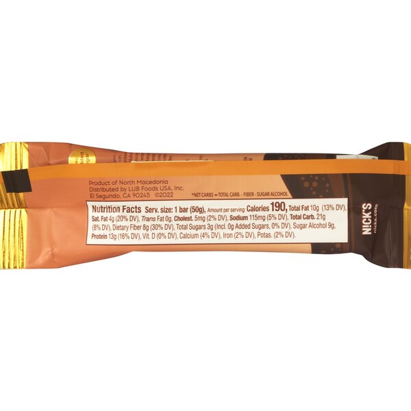 N!ck's Keto Bar, Almond Choklad, 1 ct, 1.74 oz