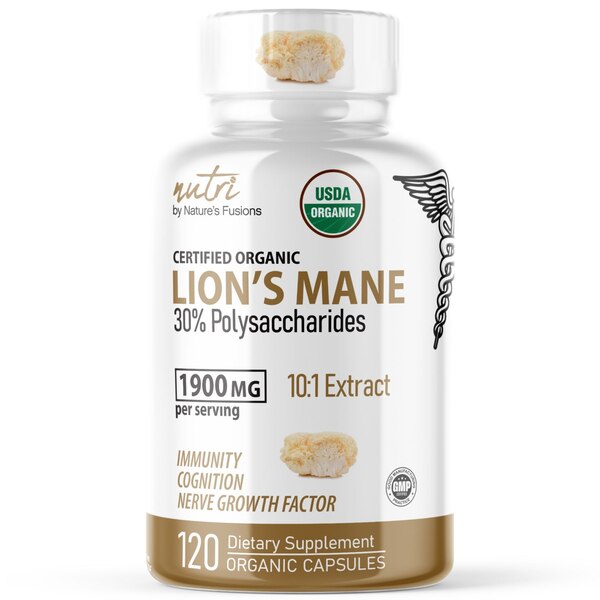 Nutri Lion's Mane Capsules, 120 CT