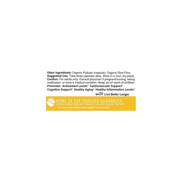 Nutri Turmeric Curcumin+ Capsules, 90 CT
