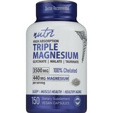 Nutri Triple Magnesium, 440 MG Capsules, 150 CT, thumbnail image