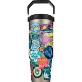 Corkcicle Life is Good Bumper Sticker Roam Cup, 30 oz, thumbnail image
