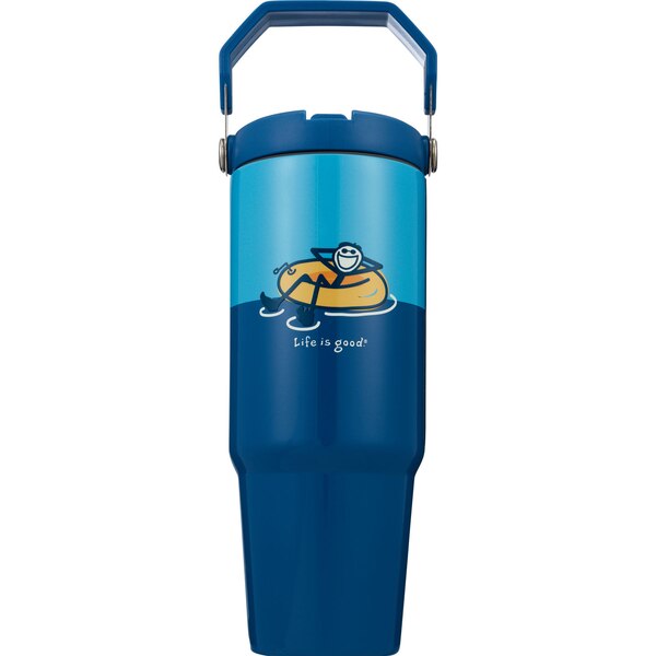 Corkcicle Life is Good Floating Jake Roam Cup, 30 oz