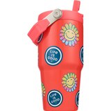 Corkcicle Life is Good Rainbow Daisy Roam Cup, 20 oz, thumbnail image