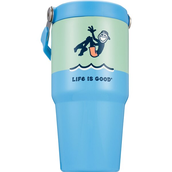 Corkcicle Life is Good Canon Ball Roam Cup, 20 oz