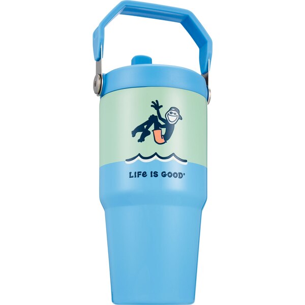 Corkcicle Life is Good Canon Ball Roam Cup, 20 oz