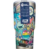 Corkcicle Life is Good Bumper Sticker Roam Tumbler, 20 oz, thumbnail image