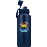 Corkcicle Life is Good Sunshine Roam Bottle, 32 oz, thumbnail image