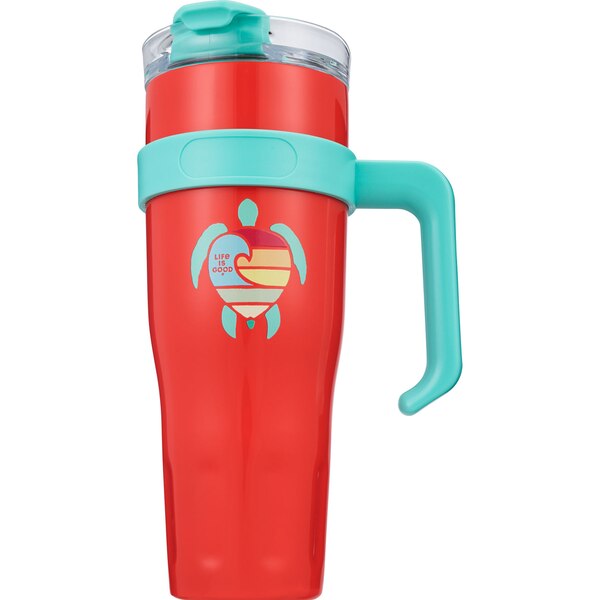 Corkcicle Life is Good Sea Turtle Hydrate Tumbler, 40 oz