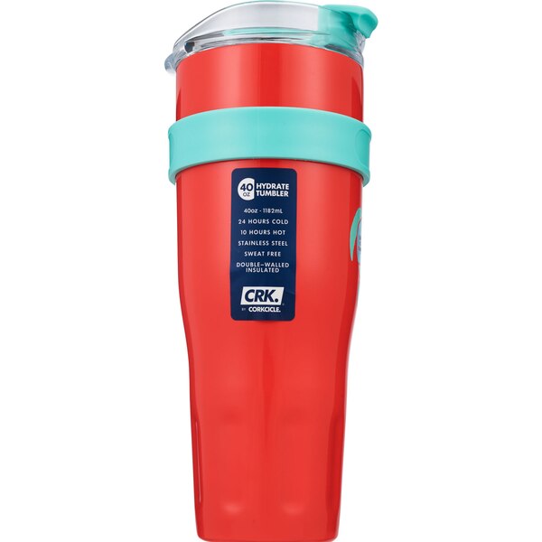Corkcicle Life is Good Sea Turtle Hydrate Tumbler, 40 oz