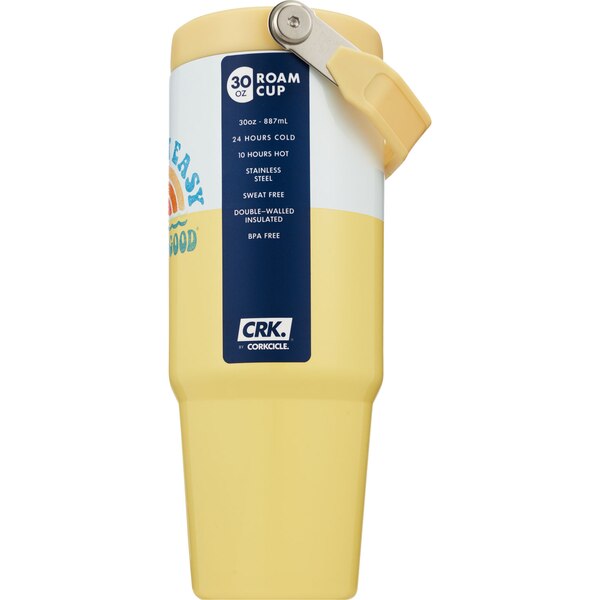 Corkcicle Life is Good Take it Easy Roam Cup, 30 oz
