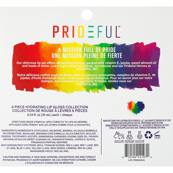 Prideful Hydrating Lip Gloss Collection