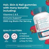 MaryRuth's Organic Hair Skin & Nails Gummies, Strawberry, 60 CT, thumbnail image