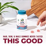 MaryRuth's Organic Hair Skin & Nails Gummies, Strawberry, 60 CT, thumbnail image