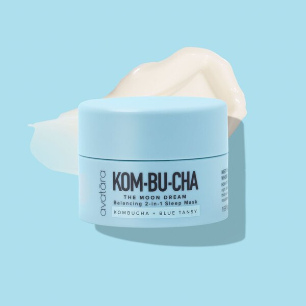 Avatara Kombucha The Moon Dream Balancing 2-in-1 Sleep Mask, 1.69 OZ