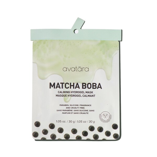 Avatara Matcha Boba Hydrogel Mask