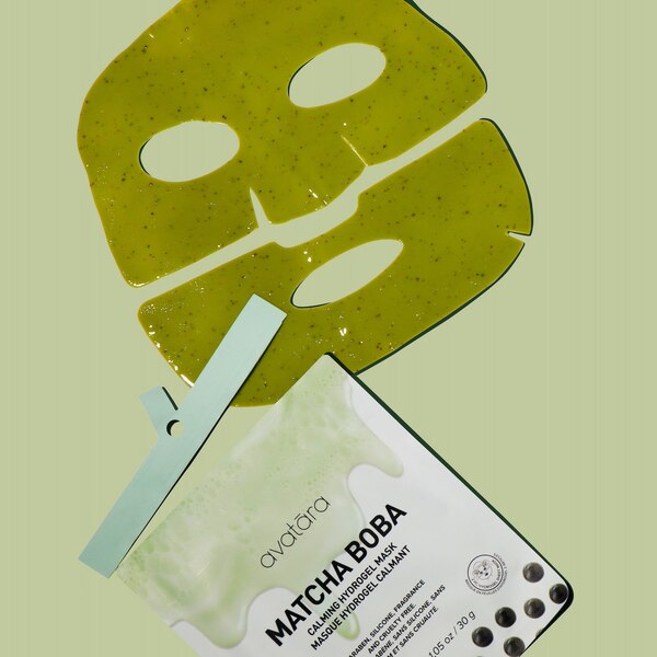 Avatara Matcha Boba Hydrogel Mask