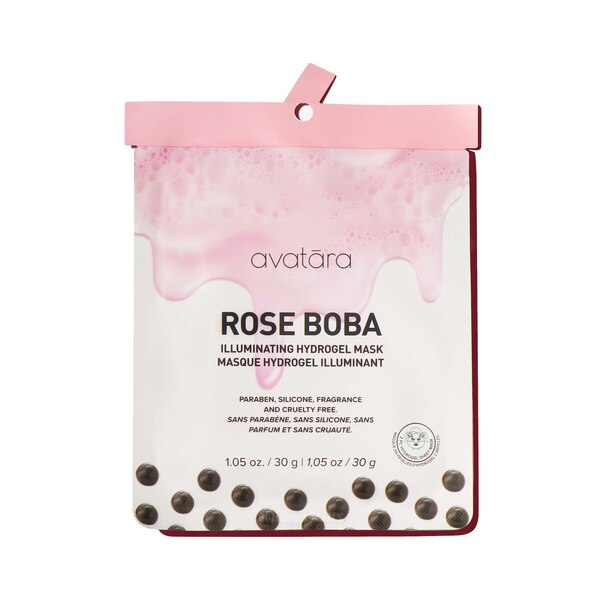 Avatara Rose Boba Hydrogel Mask