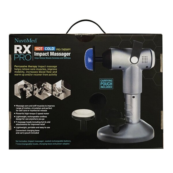 Nuvomed Pro Therapy Hot and Cold Massager with LCD display