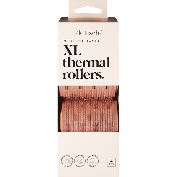 Kitsch XL Thermal Rollers, 4 CT