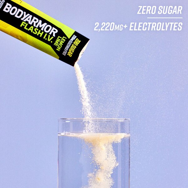BodyArmor Flash I.V. Lemon Lime 6 ct, 0.25 oz