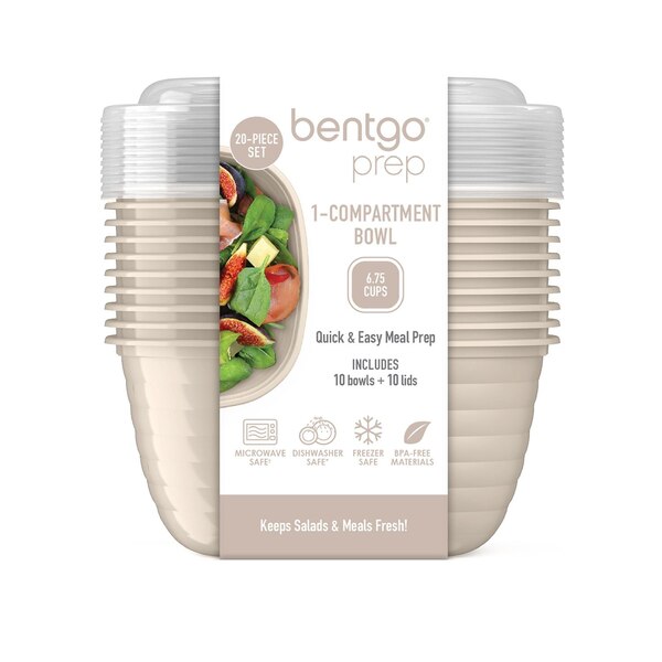 Bentgo Prep 1-Compartment Bowl, 10 ct