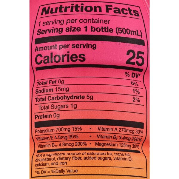 Prime Hydration, Strawberry Banana Drink, 16.9 oz