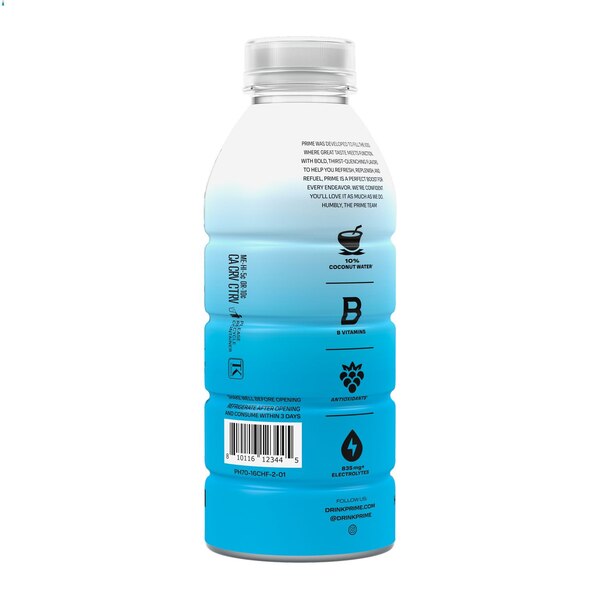 Prime Hydration, Berry Freeze, 16.9 oz