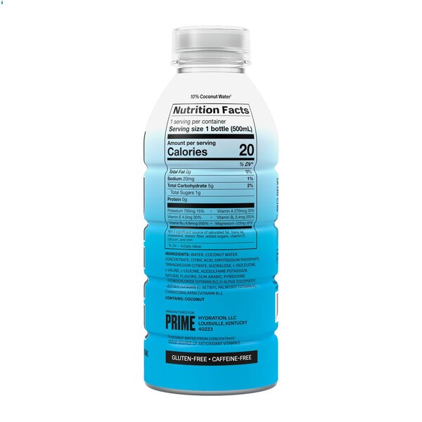 Prime Hydration, Berry Freeze, 16.9 oz