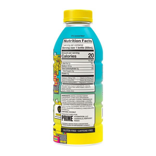 Prime Hydration, Sournova, 16.9 oz