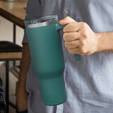HydraPeak Voyager Tumbler Set, Emerald, 40 oz, thumbnail image