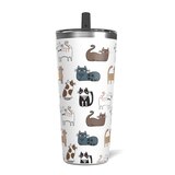 HydraPeak Cat Lover Grande Tumbler, 25 oz, thumbnail image