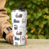 HydraPeak Cat Lover Grande Tumbler, 25 oz, thumbnail image 2 of 2