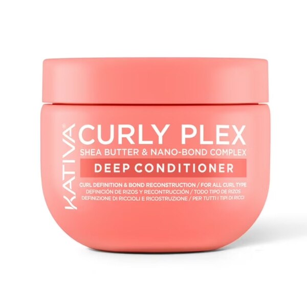 Kativa Curly Plex Deep Conditioner, 15 OZ