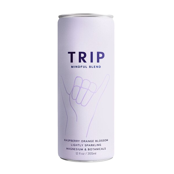 Trip, Mindful Blends Raspberry Orange Blossom, 12 oz
