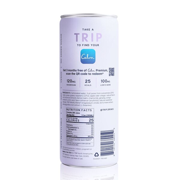 Trip, Mindful Blends Raspberry Orange Blossom, 12 oz
