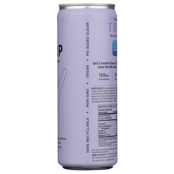 Trip, Mindful Blends Raspberry Orange Blossom, 12 oz