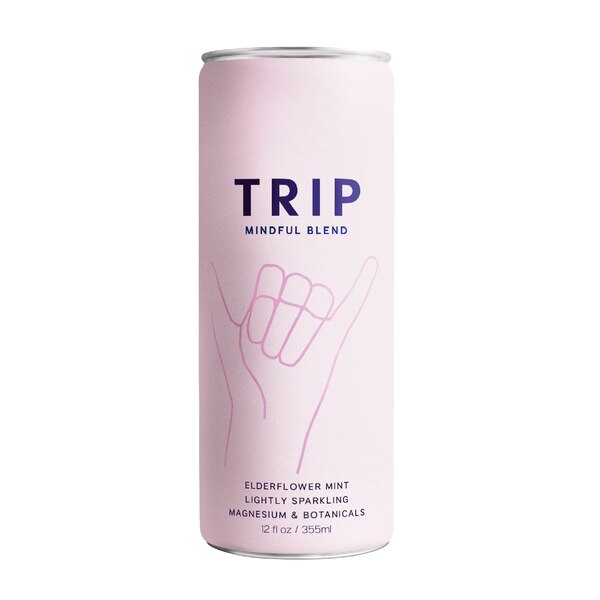 Trip, Mindful Blends Elderflower Mint, 12 oz