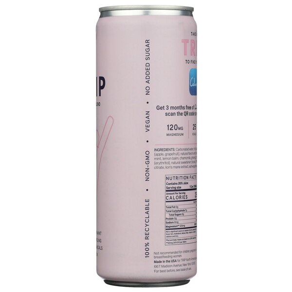 Trip, Mindful Blends Elderflower Mint, 12 oz