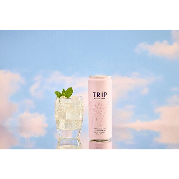 Trip, Mindful Blends Elderflower Mint, 12 oz
