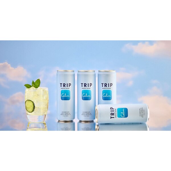Trip, Mindful Blends Cucumber Mint, 12 oz