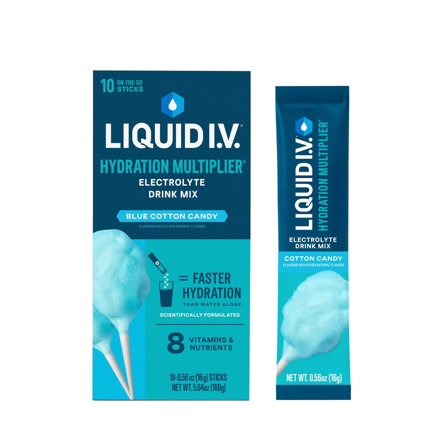Liquid I.V. Hydration Multiplier Electrolyte Drink Mix image.