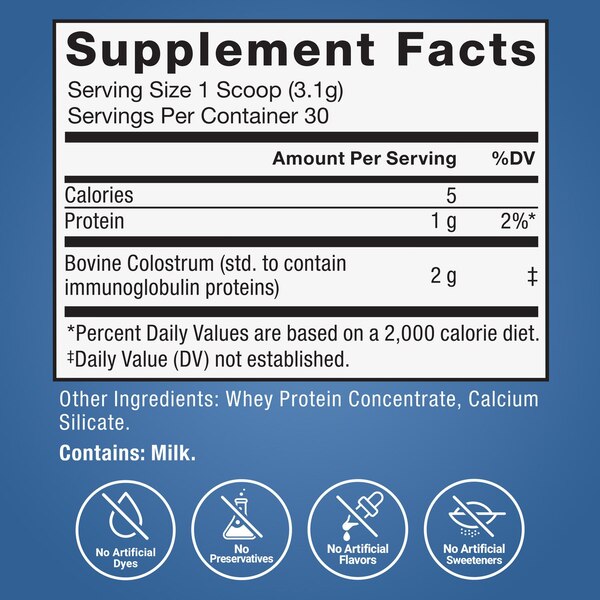 Force Factor Colostrum Powder, 6 OZ