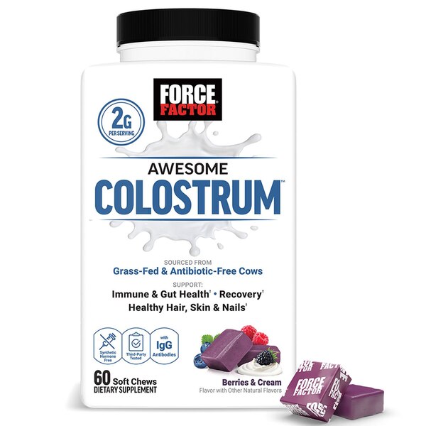 Force Factor Colostrum Chew, 60 CT