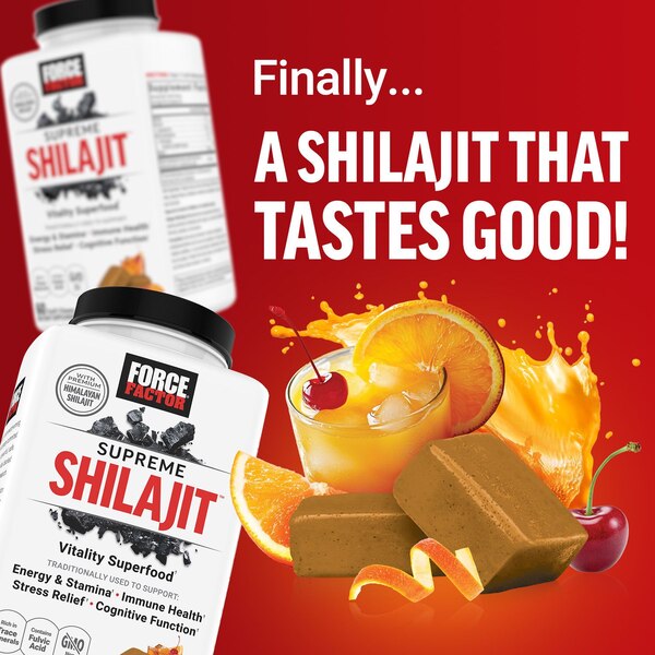 Force Factor Shilajit Chew, 60 CT